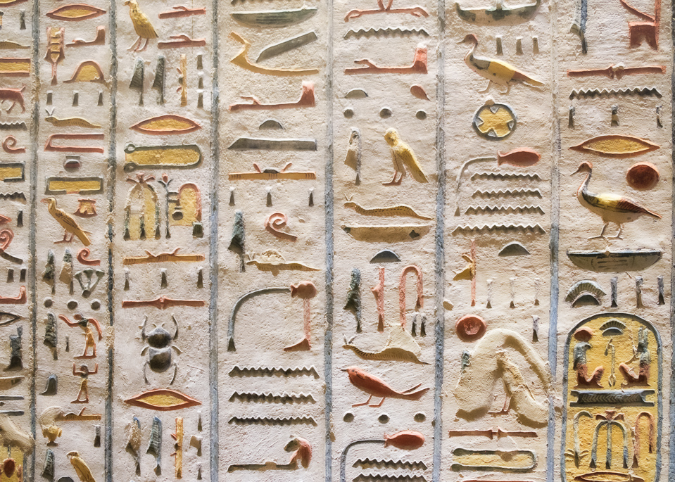 Hieroglyfer Egypt