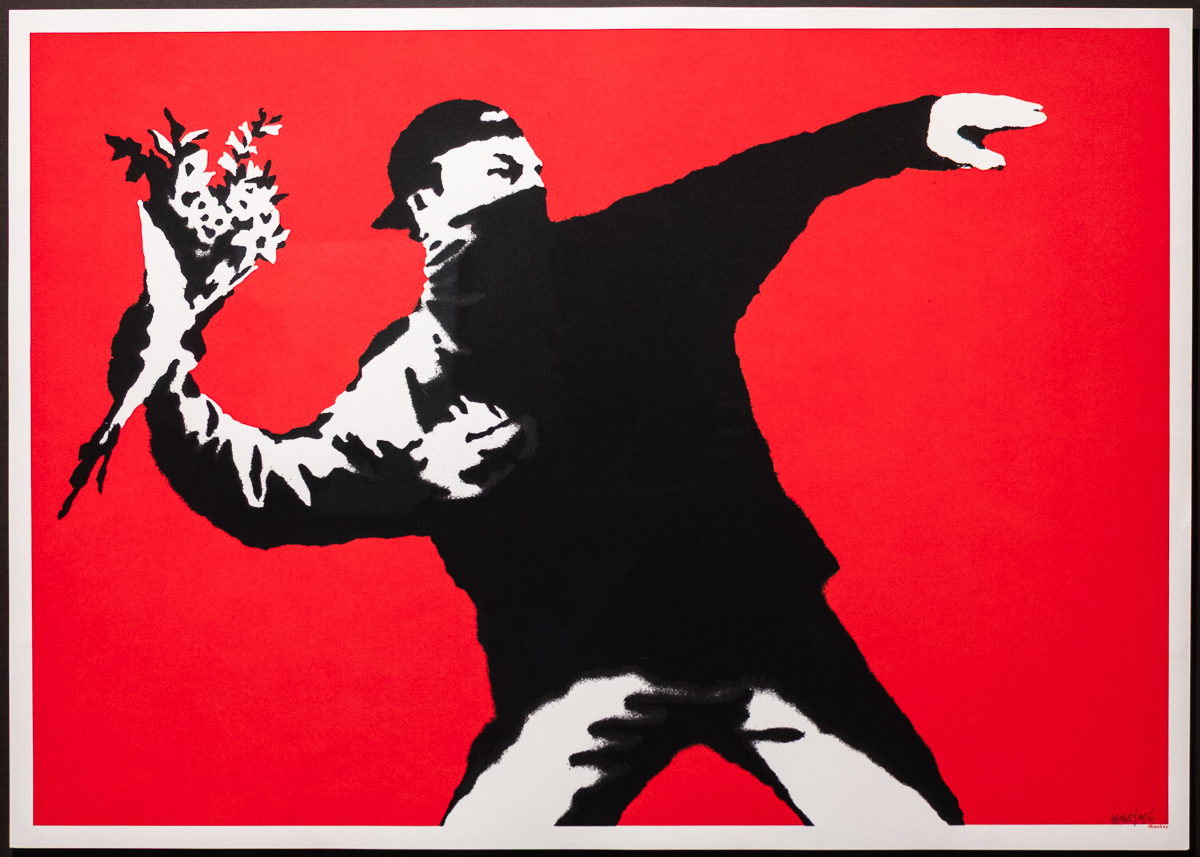 Banksy - Love is in the air