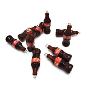 Cola flaske øreringe vedhæng