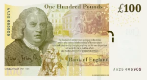 £100 Pounds – Original Test Note