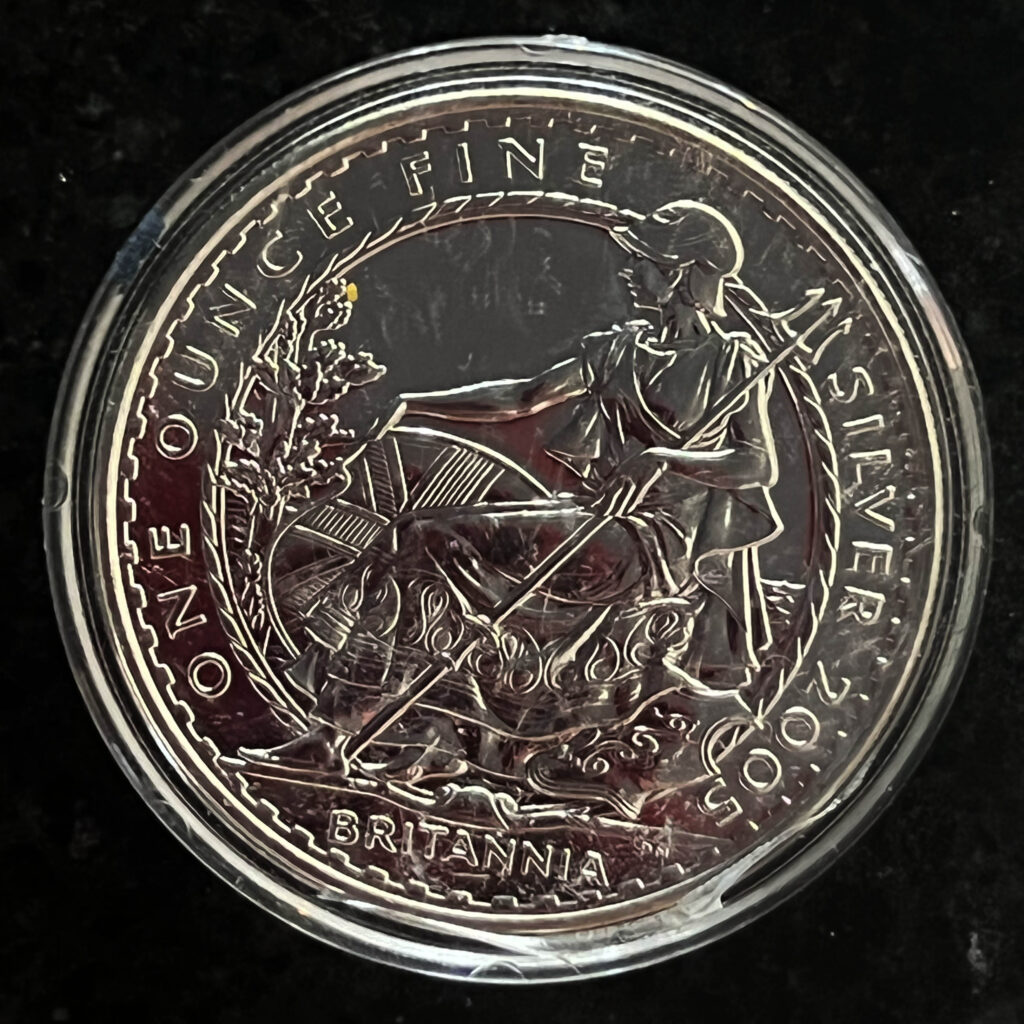 1oz 999 Silver Britannia Collection 11oz Tom Badley 1oz-999-silver-britannia-collection-11oz-tom-badley