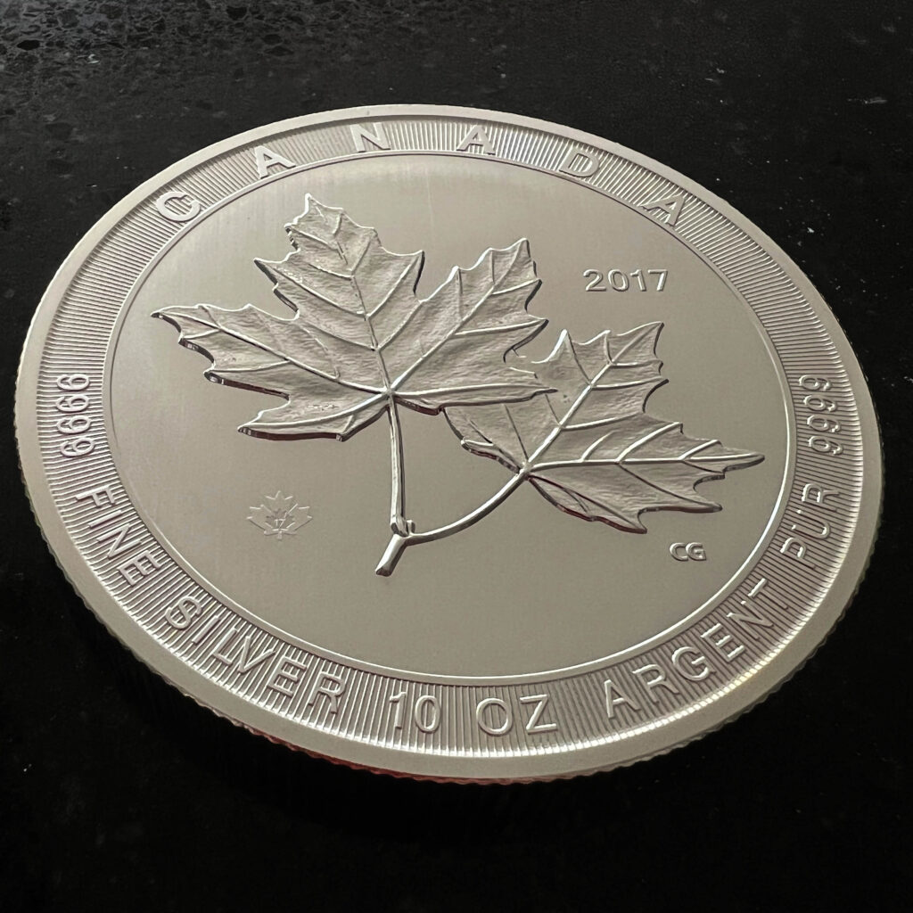 10oz 9999 Silver Maple Coin 2017 Tom Badley 10oz-9999-silver-maple-coin-2017-tom-badley