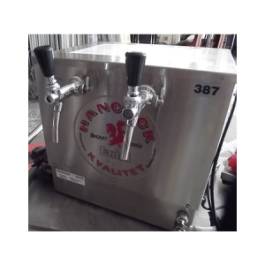 Fadølsanlæg med 2 haner, bordmodel