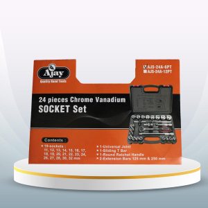½ Sq. Drive Sockets Set (24 Pcs )