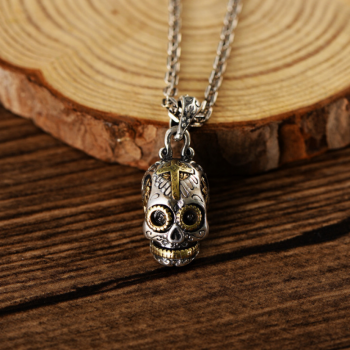 Silver Skull Necklace