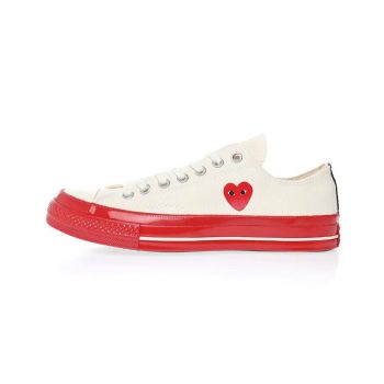 Cdg Comme Des Garcons Play ✘ Converse Chuck Taylor 1970 L W4