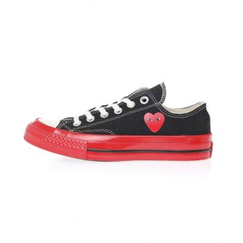 Cdg Comme Des Garcons Play ✘ Converse Chuck Taylor 1970 L4