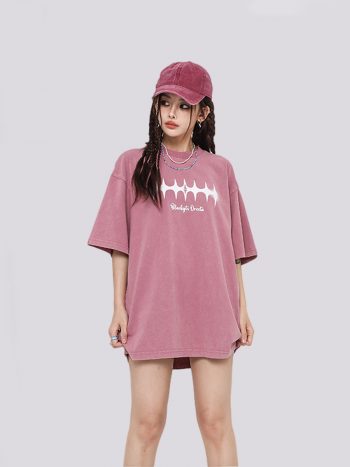 OREETA American Logo Print T-shirt