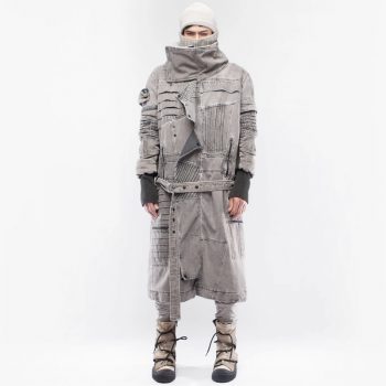 Dune&Dark Tech-Style Long-Coat