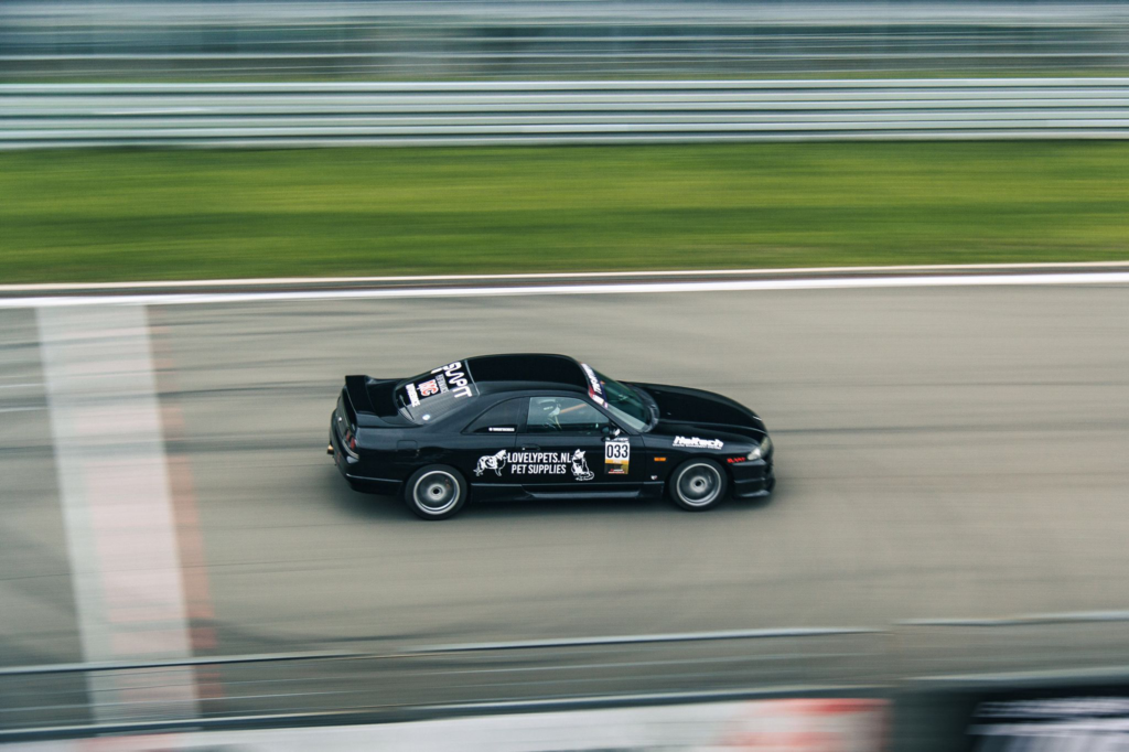 Torsij Motorsports on the straight of the nurburgring.