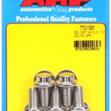 M10 x 1.50 x 20 12pt SS bolts (5pcs)