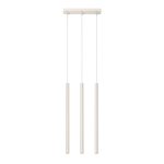 Hanglamp cilinder PASTELO 3-lichts beige 3xG9 LED