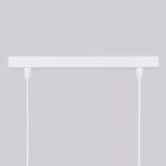 Hanglamp KARBON 2-lichts wit met ribbel textuur - Afbeelding 8