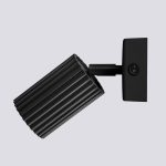 Wandlamp KARBON zwart met schakelaar - Afbeelding 4