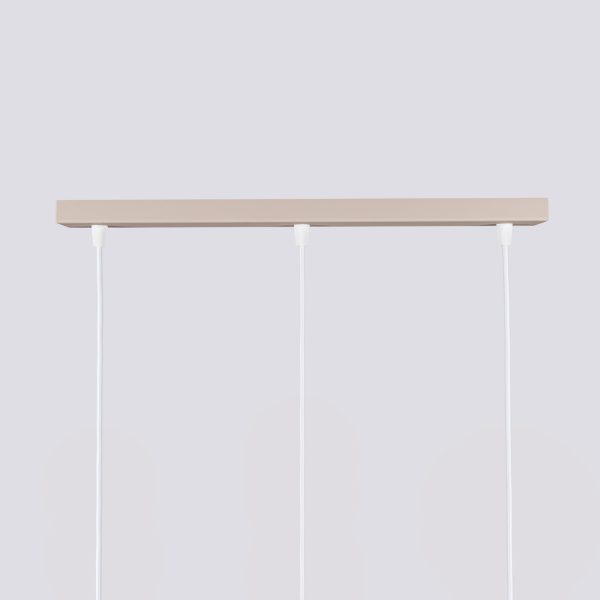 Hanglamp aan koord 3-lichts taupe KARBON - Afbeelding 8