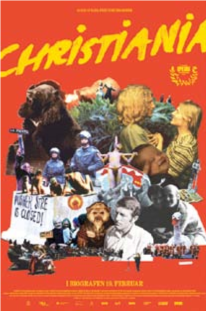 Plakat for filmen "Christiania"