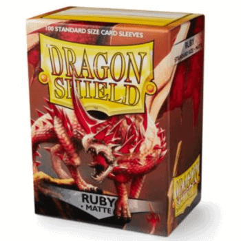 Dragon Shield Standard Sleeves Matte Ruby