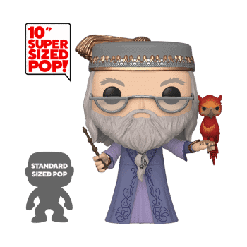 Dumbledore Fawkes Super-Size Funko Pop