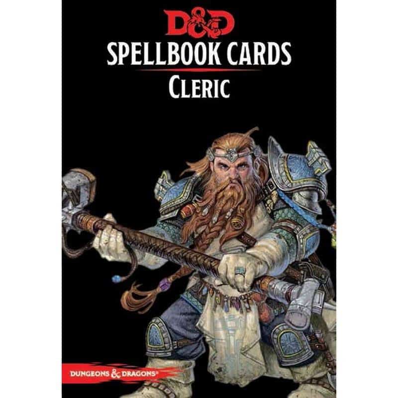 DnD Spellbook Cards Cleric