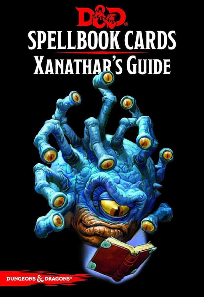 DnD Spellbook Cards Xanathar's Guide