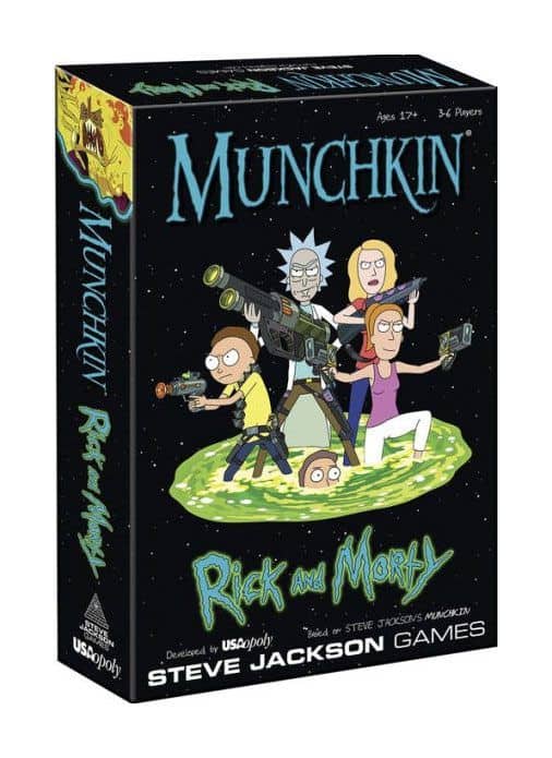 Munchkin Rick & Morty kortspil