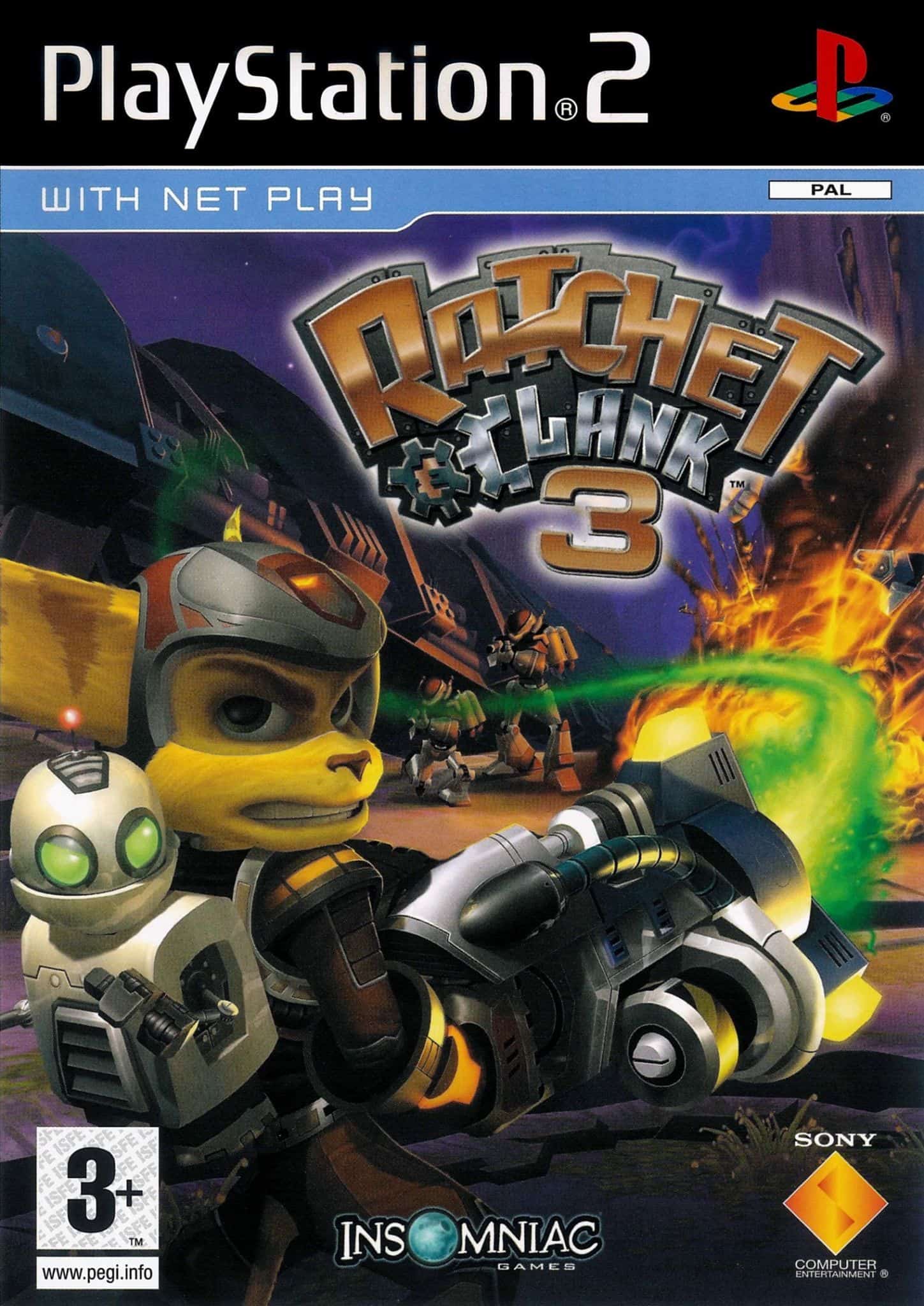 PS2 Ratchet & Clank 3