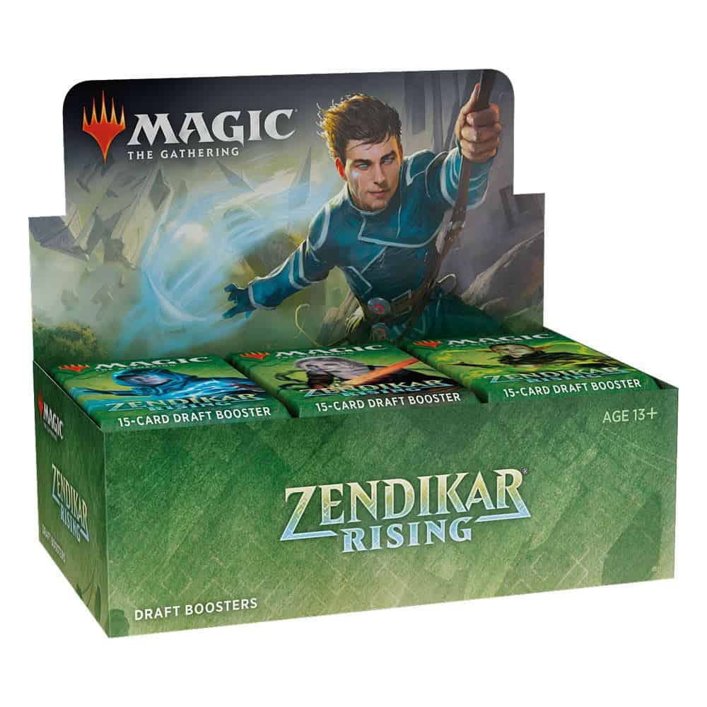Magic Zendikar Rising Draft Booster Display