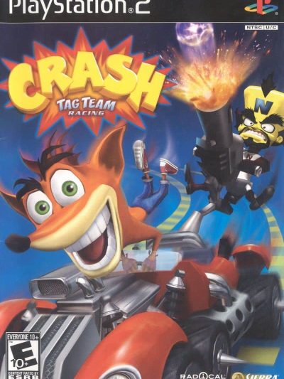 PS2 Crash Tag Team Racing