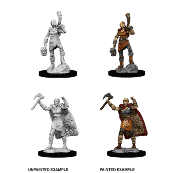 D&D Nolzur's Marvellous Miniatures - Female Human Barbarian