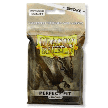 Dragon Shield Standard Size Inner Sleeves (Smoke/Clear)