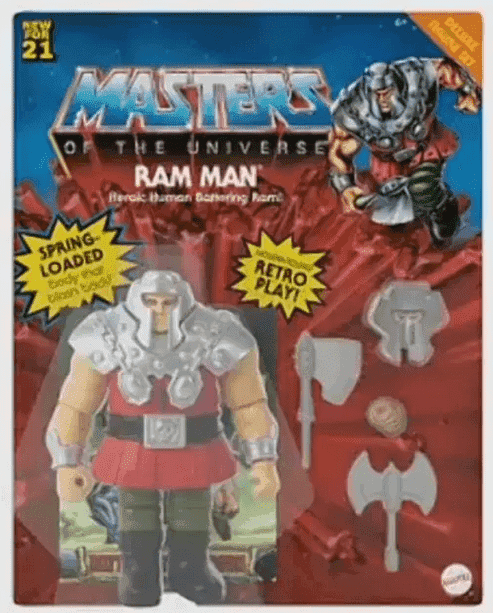 Masters of the Universe Origins Ram Man