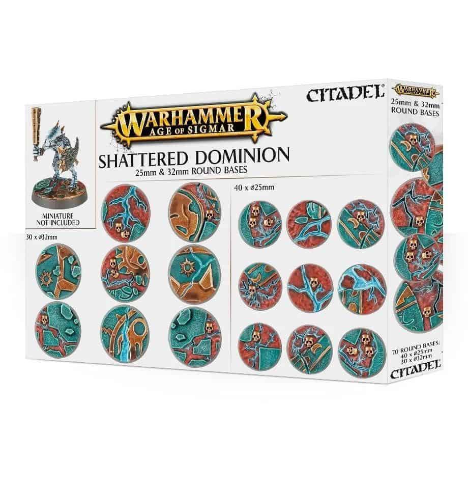 Shattered Dominion 25mm 32mm Round Bases