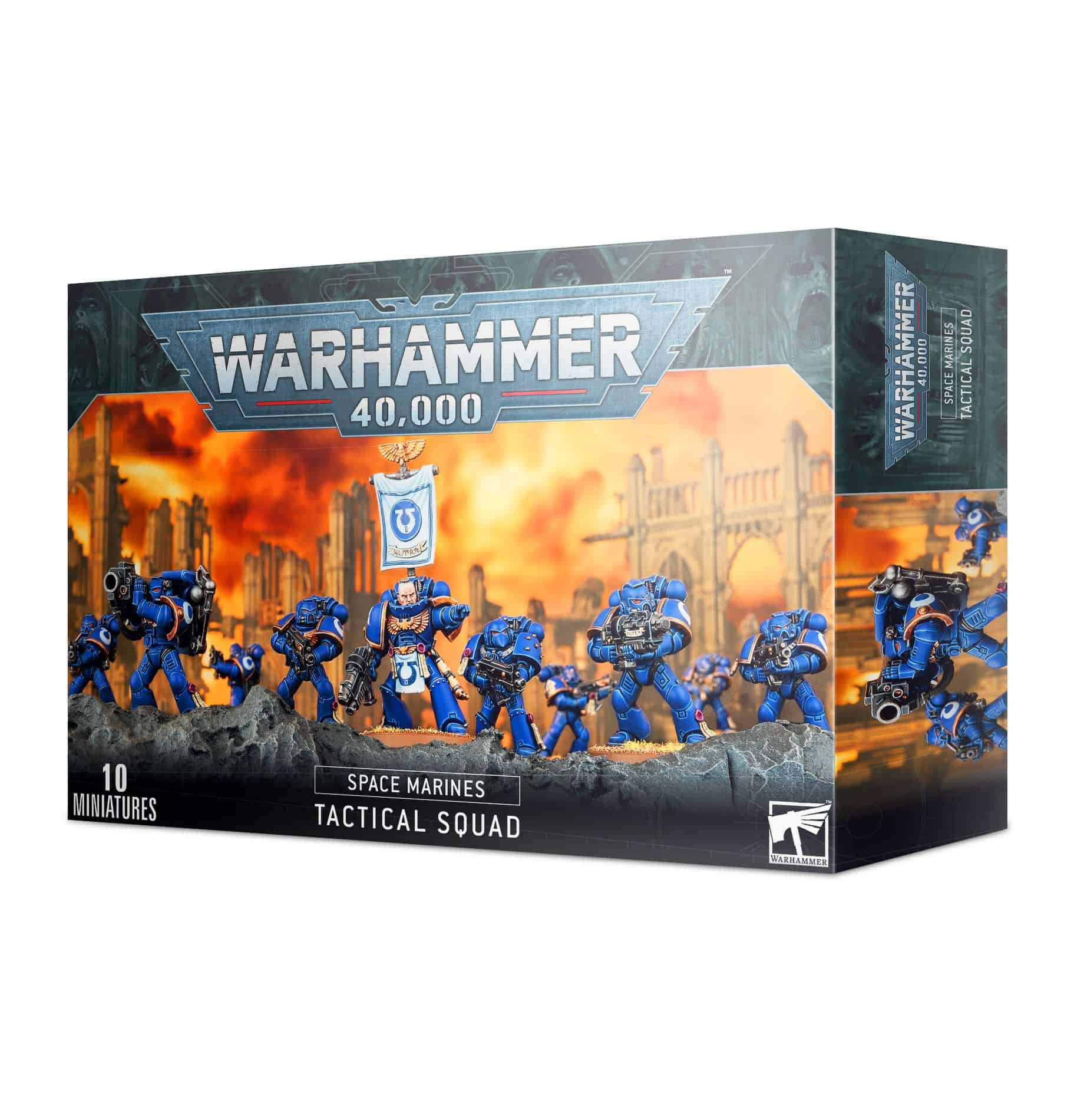 WH 40K Space Marines Tactical Squad