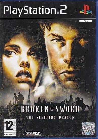 PS2 Broken Sword the Sleeping Dragon