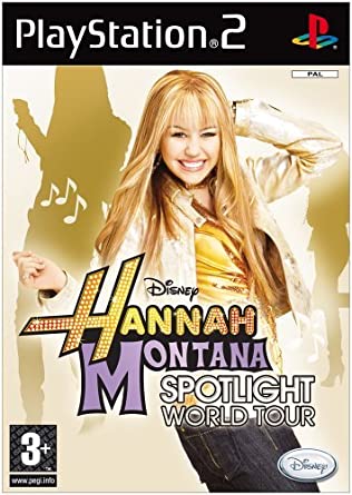 PS2 Hannah Montana Spotlight World Tour