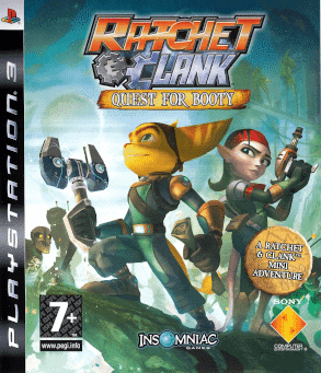 kanal Observation skolde BRUGT - PS3 - Ratchet & Clank: Quest for Booty - Toys'N'Loot