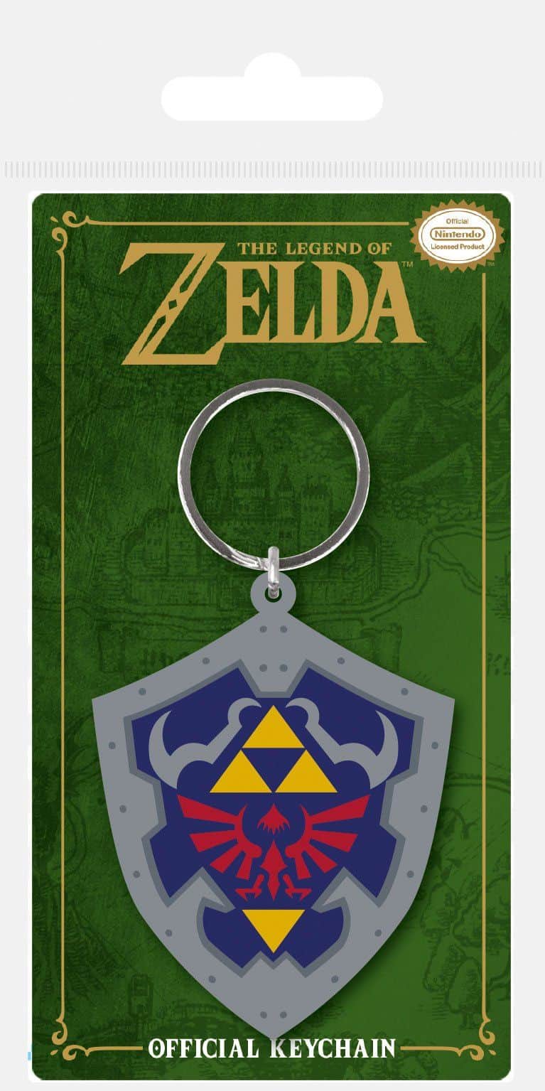 Legend of Zelda Hyrule Shield Nøglering