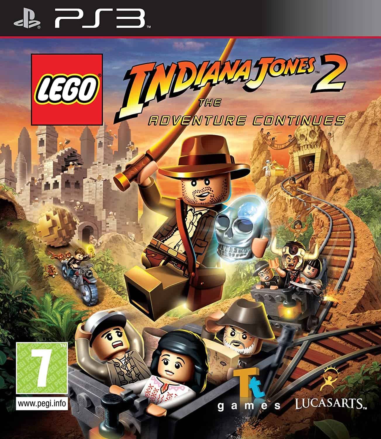BRUGT - PS3 - Lego Indiana Jones 2: The Adventure Continues - Toys'N'Loot