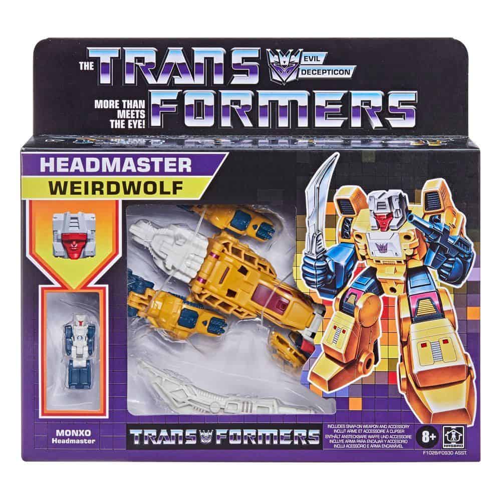 Transformers Retro Headmasters Weirdwolf - Toys'N'Loot
