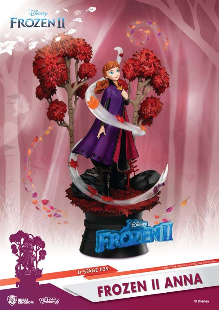 Frozen 2 D-Stage Diorama Anna 15cm