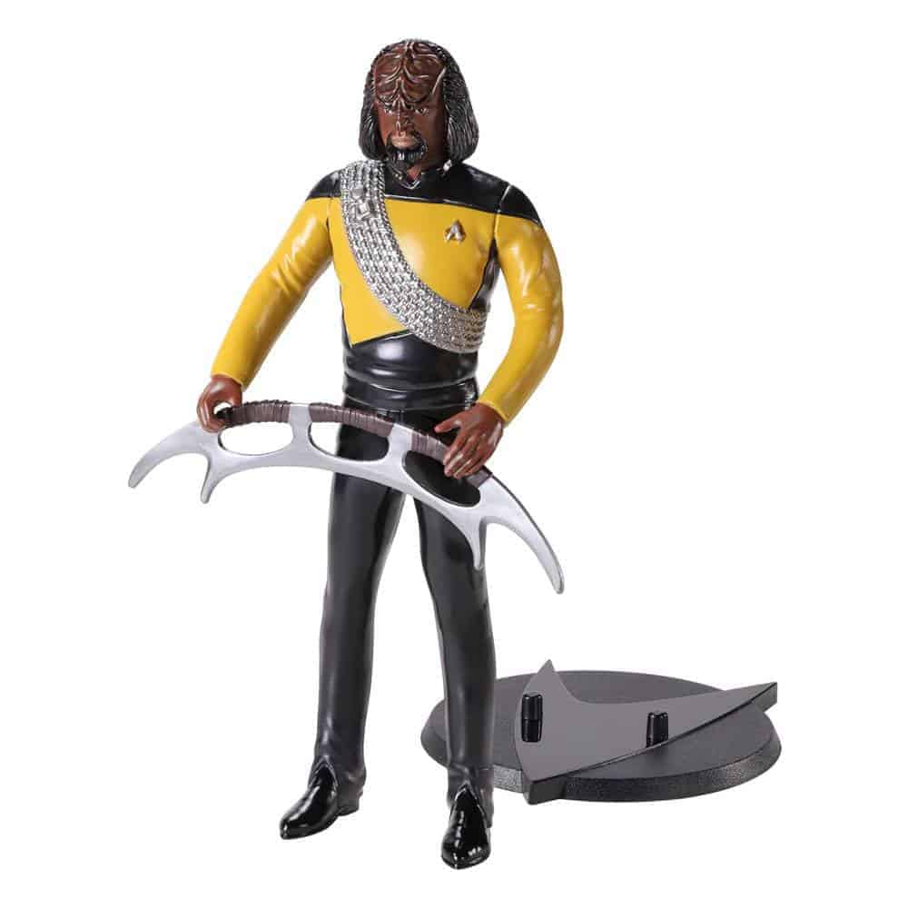 Star Trek Next Generation Bendyfigs - Lt Worf - Toys'N'Loot