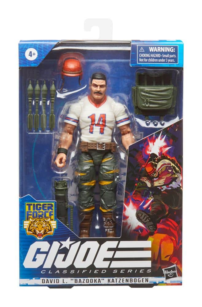 G.I. Joe - Classified Series - Tiger Force: David L. Bazooka Katzenbogen -  Toys'N'Loot