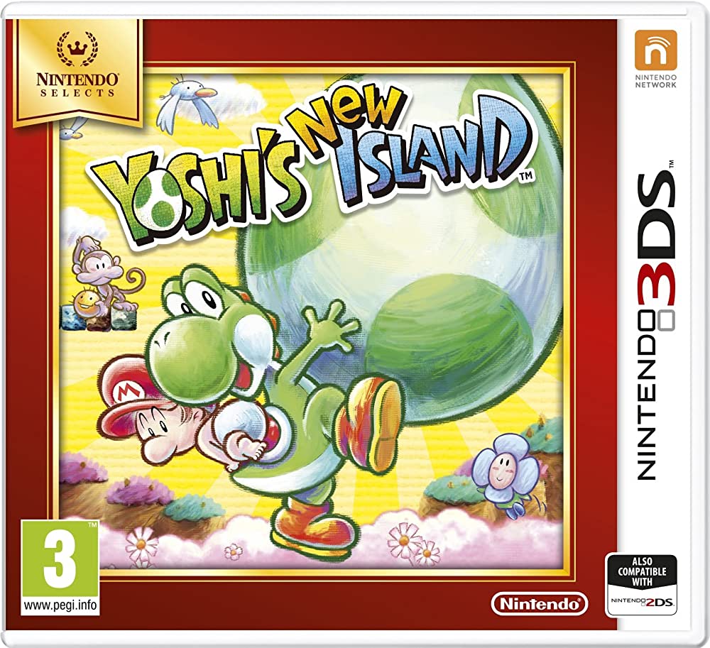 BRUGT - DS - Yoshi's New Island (3DS Sealed) - Toys'N'Loot