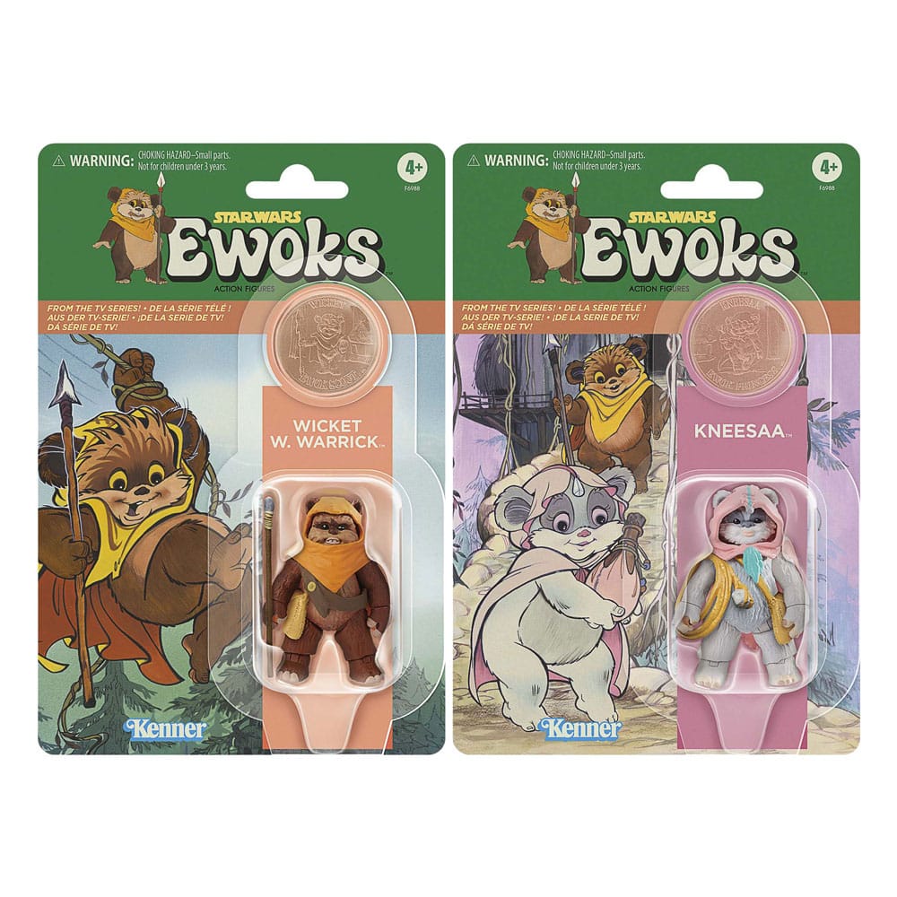 Star Wars Vintage Collection Ewoks Wicket & Kneesaa
