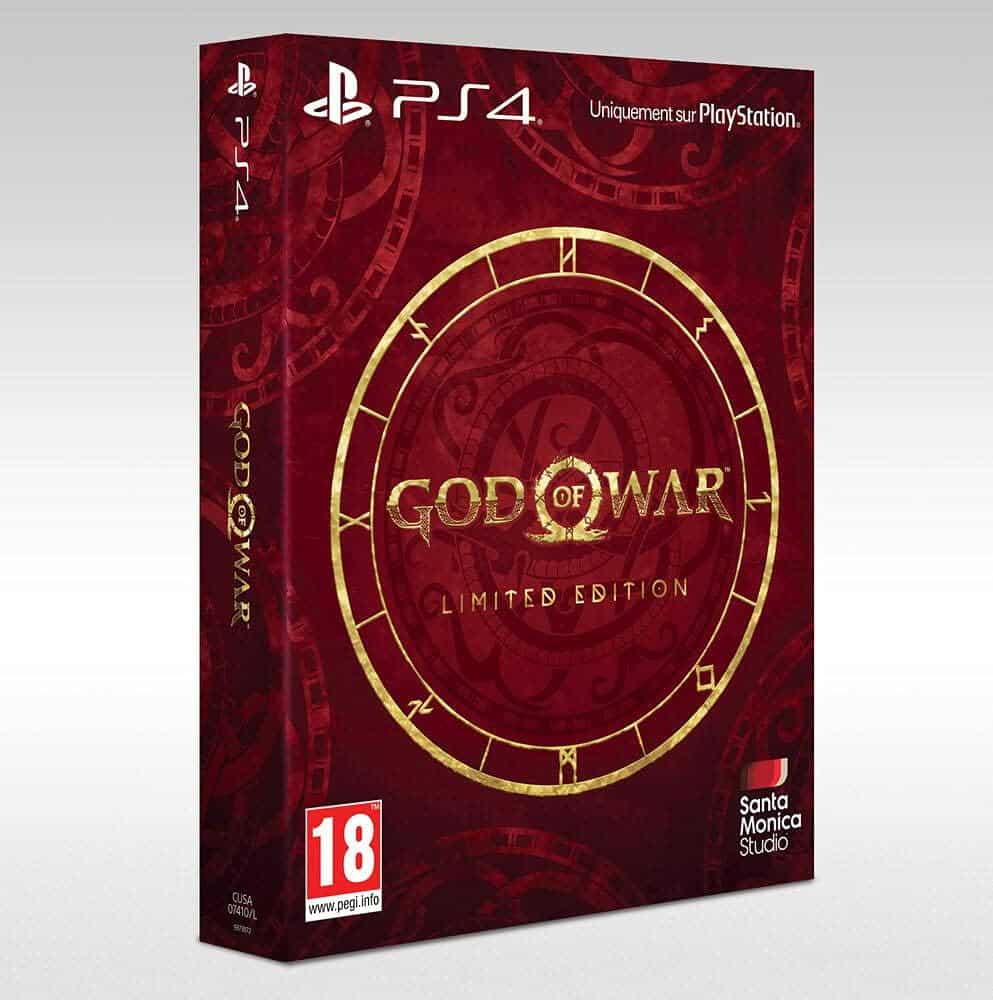 BRUGT - PS4 - God of War Limited Edition - Toys'N'Loot