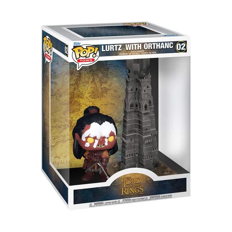 Funko Pop Lord of the Rings Lurtz w/Tower