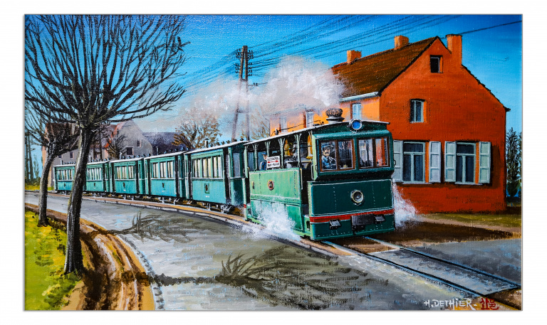 Dethier: de stoomtram