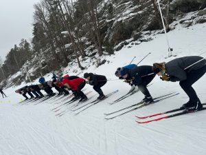 Teknikkurs på längdskidor