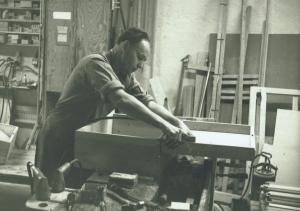 Gösta Persson montering 1964