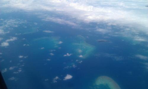 Gt Barrier Reef from Plane